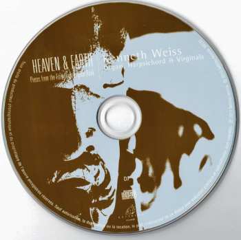 CD Kenneth Weiss: Heaven & Earth (Pieces From The Fitzwilliam Virginal Book)