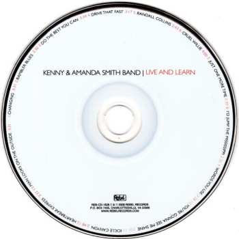 CD Kenny & Amanda Smith Band: Live And Learn