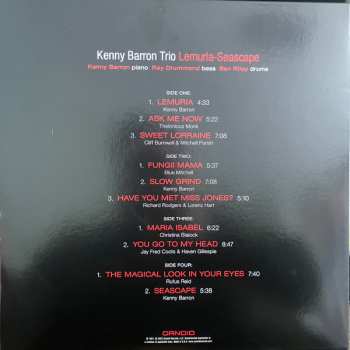 2LP Kenny Barron Trio: Lemuria-Seascape