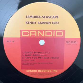 2LP Kenny Barron Trio: Lemuria-Seascape