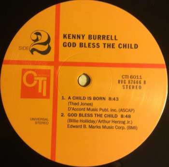 LP Kenny Burrell: God Bless The Child LTD