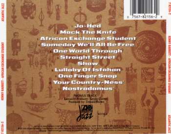 CD Kenny Garrett: African Exchange Student