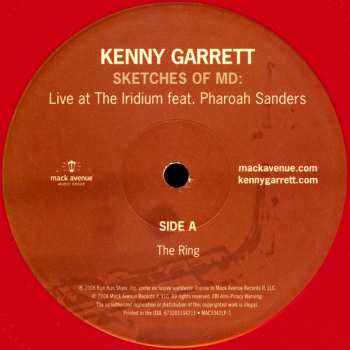 2LP Kenny Garrett: Sketches Of MD (Live At The Iridium Featuring Pharoah Sanders)