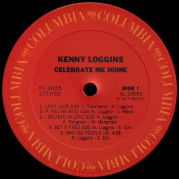 LP Kenny Loggins: Celebrate Me Home