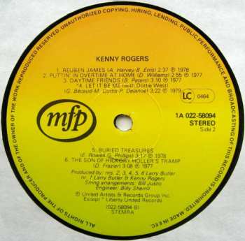 LP Kenny Rogers: Collection