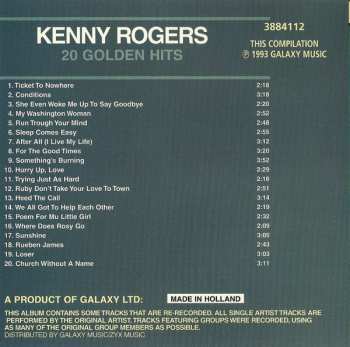 CD Kenny Rogers: 20 Golden Hits
