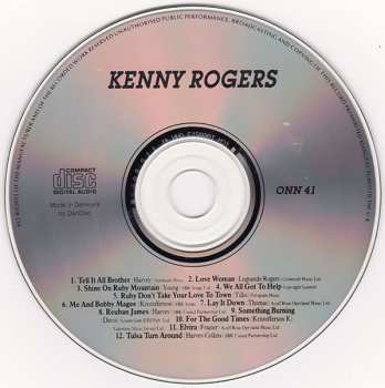 CD Kenny Rogers: Ruby Don't Take Your Love To Town