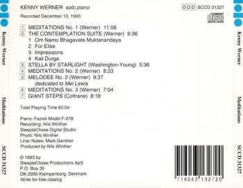 CD Kenny Werner: Meditations
