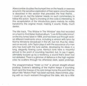 CD Kenny Wheeler Quintet: The Widow In The Window