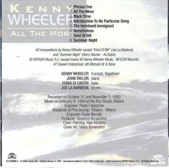 5CD/Dobozkészlet Kenny Wheeler: The Complete Remastered Recordings On Black Saint & Soul Note