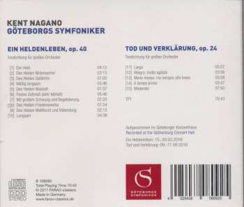 CD Richard Strauss: Ein Heldenleben; Tod Und Verklarung
