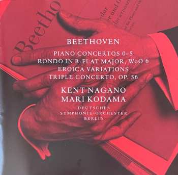4CD Ludwig van Beethoven: Piano Concertos 0-5
