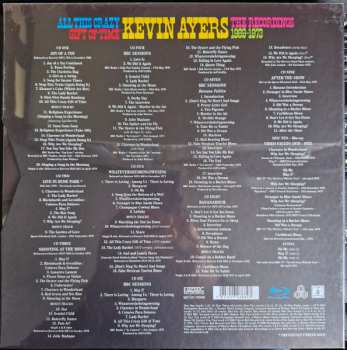 9CD/Dobozkészlet/Blu-ray Kevin Ayers: All This Crazy Gift Of Time (The Recordings 1969-1973) LTD