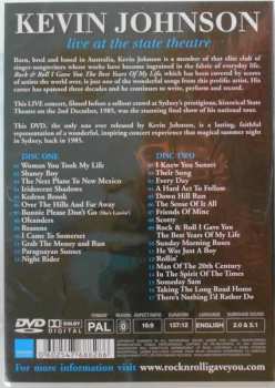 2DVD Kevin Johnson: Live At The State Theatre