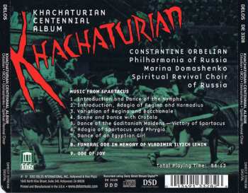 CD Aram Khatchaturian: Khachaturian Centennial Album