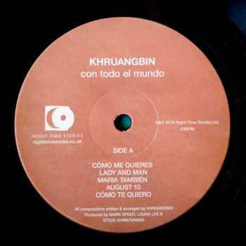 LP Khruangbin: Con Todo El Mundo