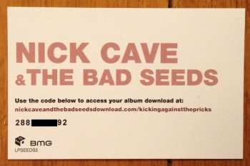 LP Nick Cave & The Bad Seeds: Kicking Against The Pricks