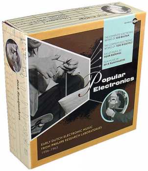 4CD/Dobozkészlet Henk Badings: Popular Electronics: Early Dutch Electronic Music From Philips Research Laboratories (1956 - 1963)