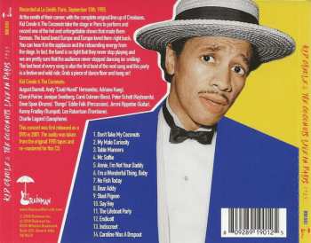 CD Kid Creole And The Coconuts: Live In Paris 1985