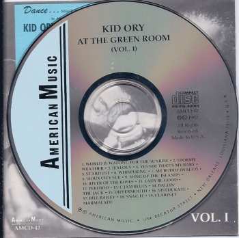 CD Kid Ory And His Creole Jazz Band: At The Green Room (Vol.1)