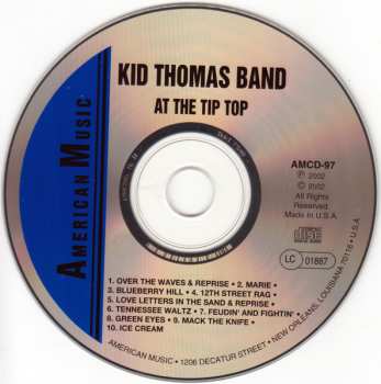 CD The Kid Thomas Band: At The Tip Top