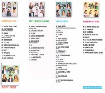 4CD/Dobozkészlet Kids United: Coffret 4 Albums + Le Poster Exclusif Du Nouvel Album LTD