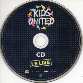 CD/DVD/Dobozkészlet Kids United: Le Live DIGI
