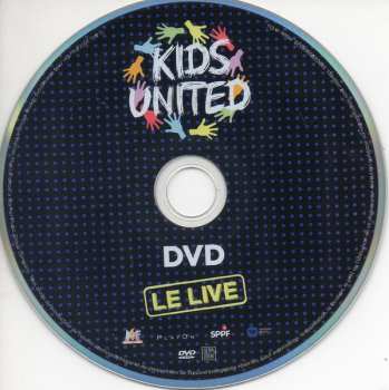 CD/DVD/Dobozkészlet Kids United: Le Live DIGI