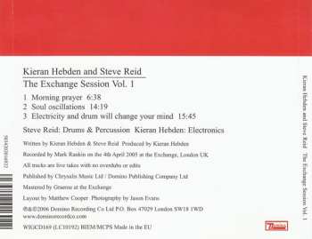 CD Steve Reid: The Exchange Session Vol. 1