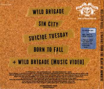 CD Kill City Kills: Straight From The Heart Of Nowhere DIGI