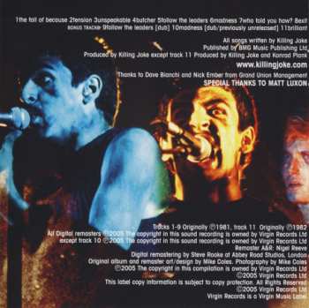 CD Killing Joke: What's This For...!