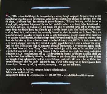 CD Kim Burrell: A Different Place