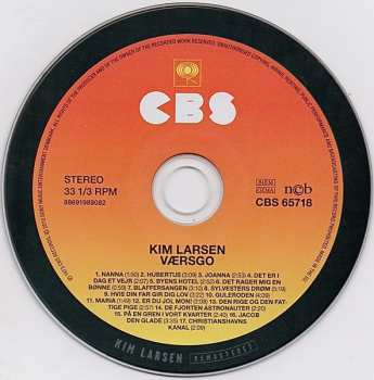 CD Kim Larsen: Værsgo