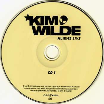 2CD Kim Wilde: Aliens Live