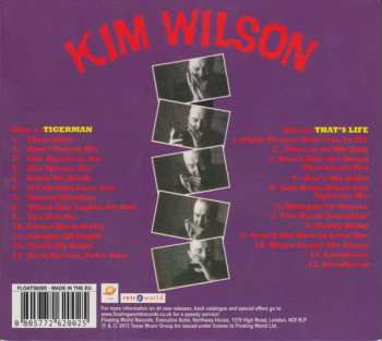 2CD/Dobozkészlet Kim Wilson: Tigerman / That's Life 