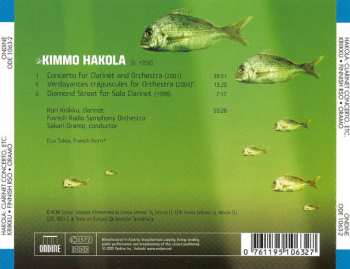 CD Sakari Oramo: Clarinet Concerto • Verdoyances Crépuscules • Diamond Street