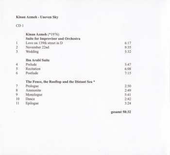 2CD Yo-Yo Ma: كنان العظمة Kinan Azmeh – Uneven Sky