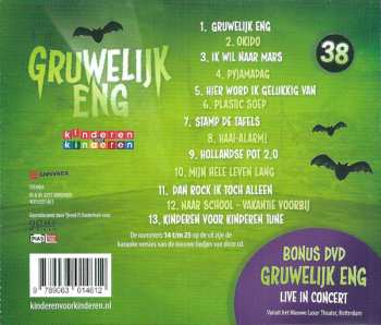 CD/DVD Kinderen voor Kinderen: 38 - Gruwelijk Eng