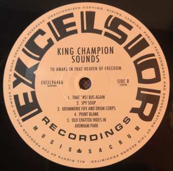 2LP/CD King Champion Sounds: To Awake In That Heaven Of Freedom