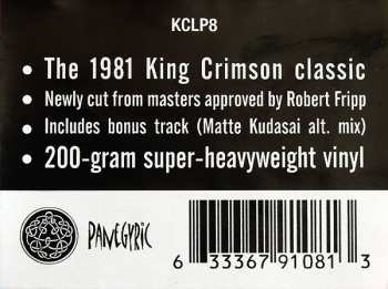 LP King Crimson: Discipline