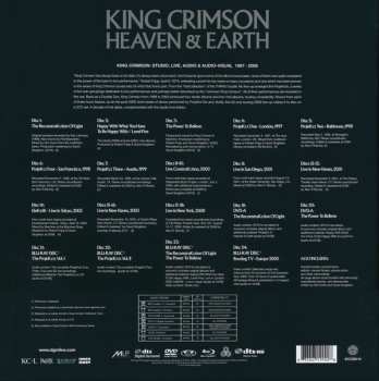 18CD/2DVD/Dobozkészlet/4Blu-ray King Crimson: Heaven & Earth LTD