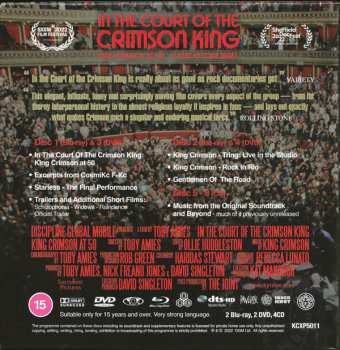 4CD/2DVD/Dobozkészlet/2Blu-ray King Crimson: In The Court Of The Crimson King (King Crimson At 50   A Film By Toby Amies)