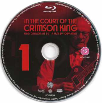 4CD/2DVD/Dobozkészlet/2Blu-ray King Crimson: In The Court Of The Crimson King (King Crimson At 50   A Film By Toby Amies)