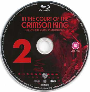 4CD/2DVD/Dobozkészlet/2Blu-ray King Crimson: In The Court Of The Crimson King (King Crimson At 50   A Film By Toby Amies)