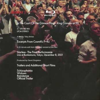 4CD/2DVD/Dobozkészlet/2Blu-ray King Crimson: In The Court Of The Crimson King (King Crimson At 50   A Film By Toby Amies)