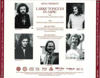 2CD/2Blu-ray King Crimson: Larks’ Tongues In Aspic - The Complete Recording Sessions - Dolby Atmos - 2023 Mixes