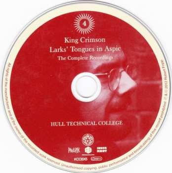 13CD/DVD/Dobozkészlet/Blu-ray King Crimson: Larks' Tongues In Aspic (The Complete Recordings) LTD