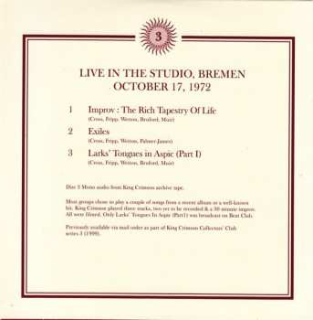 13CD/DVD/Dobozkészlet/Blu-ray King Crimson: Larks' Tongues In Aspic (The Complete Recordings) LTD