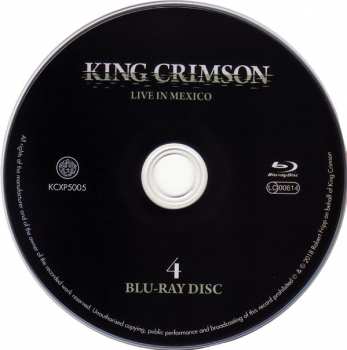 3CD/Blu-ray King Crimson: Meltdown (Live In Mexico)