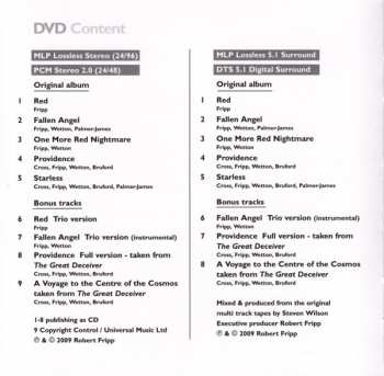 CD/DVD King Crimson: Red DIGI